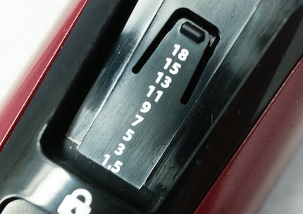 Ma questo arriva a 18: qualsiasi cosa tra 0 senza attacco e 18 mm è possibile.