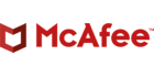 Logo del marchio McAfee