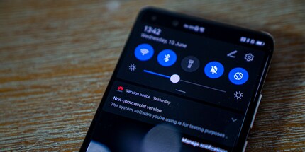 The software on my test P40-Pro+.test is not final