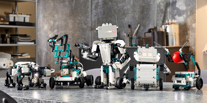 All diese Roboter und noch vieles mehr kannst du mit dem neuen Mindstorms-Robot-Inventor-Set bauen. Bildquelle: LEGO
