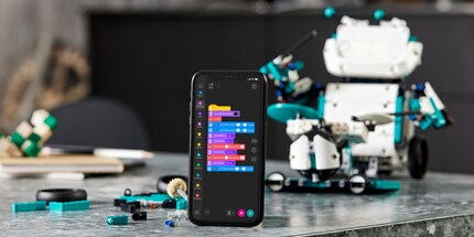 Spass beim Programmieren: Diese Message möchte LEGO mit dem Robot Inventor vermitteln. Bildquelle: LEGO