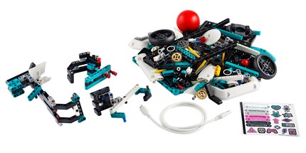 Dem Bausatz liegt viel Neues und noch mehr Zubehör bei. Bildquelle: LEGO