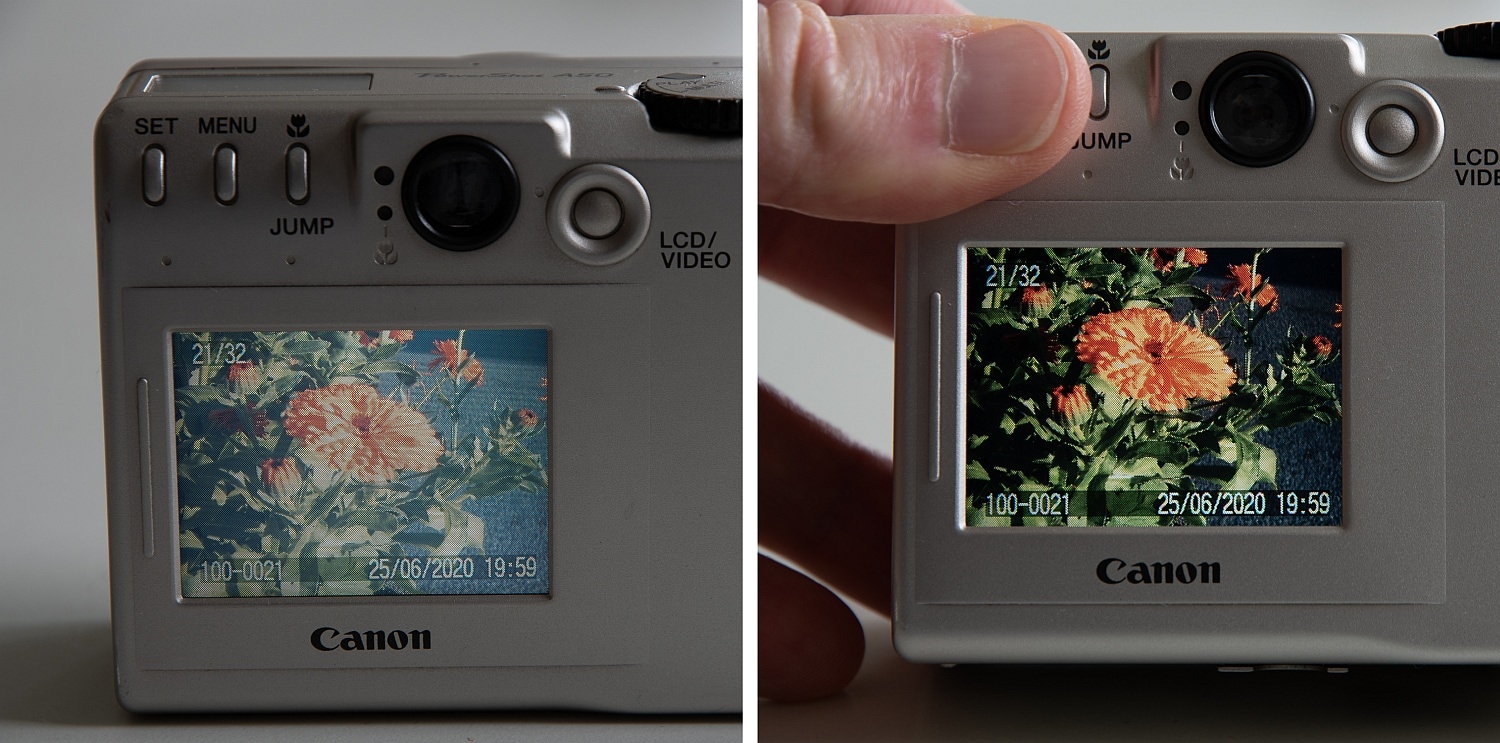 動作品 Canon PowerShot A500 動作品 Canon PowerShot A500