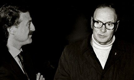 Ennio Morricone et Augusto De Luca, un photographe