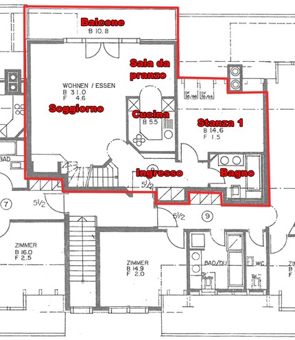 Il primo piano mansardato