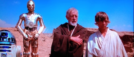 Star Wars, sorti en 1977 et restauré pour la version Blu-ray.