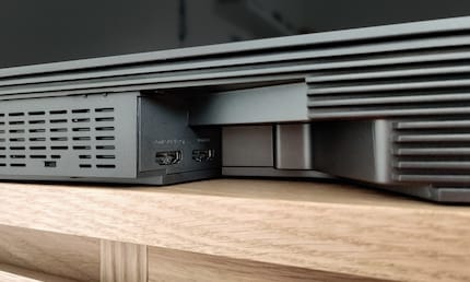 Two HDMI inputs, one HDMI-ARC.