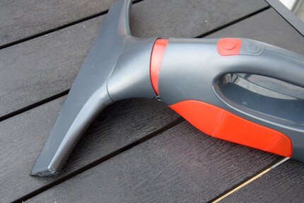 The head of the Vileda Windowmativ Power is movable.