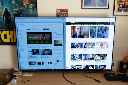 Manchmal meint es LG besonders gut mit der automatischen Helligkeit.