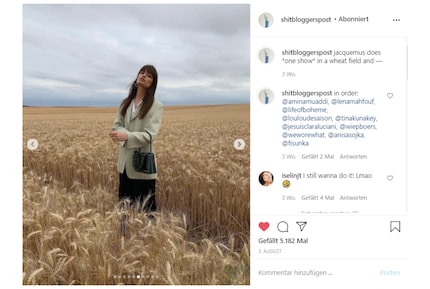 Ils copient le look champêtre. Insa-Post : Clara Luciani «jesuisclaraluciani» / «shitbloggerpost»