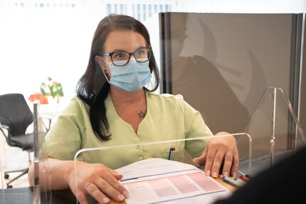 Gabi Riesenkamp à la clinique d'Invenimus à Kloten.