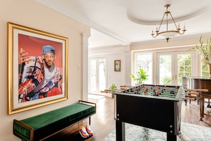 Der zu vermietende Flügel der Villa ist auf «Fresh Prince» gestyled