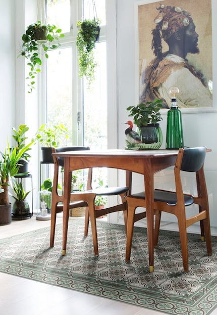 I tappeti in vinile stampati sono belli da vedere e sono impermeabili. Brita Sweden