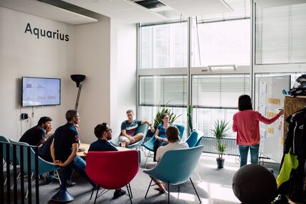 Différents points de vue réunis au sein d'une équipe>