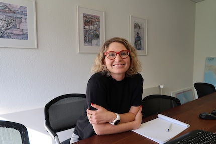 Lebensmitteltechnologin und Gesundheitssportlerin Yvonne Forster.
