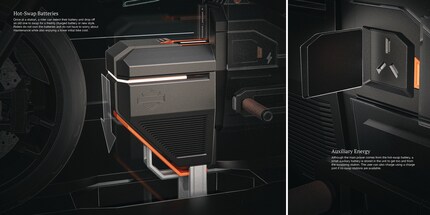 La batterie doit être remplacée en quelques minutes