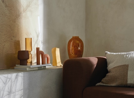 Encore inexplorées : les bougies arborent de nouveaux motifs et des formes inédites. Photo : Broste Copenhagen