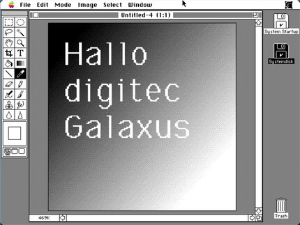 Photoshop 1.0. I was still fully aware of it then.