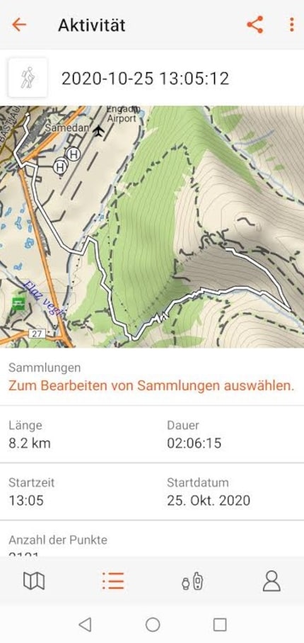 Rund 700 Höhenmeter liegen dazwischen.