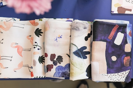 In all these years, Franziska has kept drawing with brush and paint.