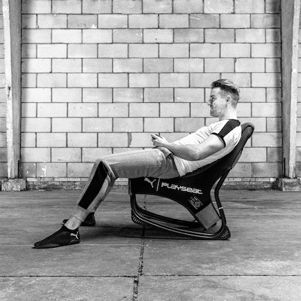 Ob sich der Gaming Chair wohl auch als Schaukelpferd missbrauchen lässt?