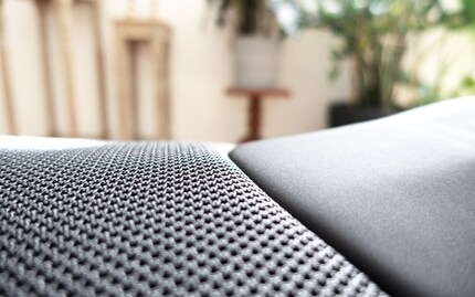 Atmungsaktiv und gepolstert.