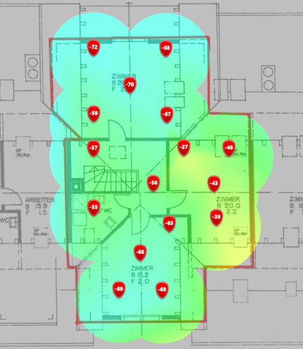Signal 5 GHz au second niveau