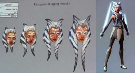 The physical development of a Togruta