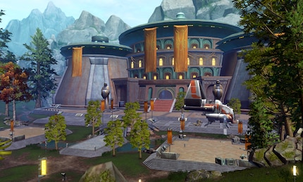 This is how Tython looked in the 2011 MMORPG «The Old Republic».