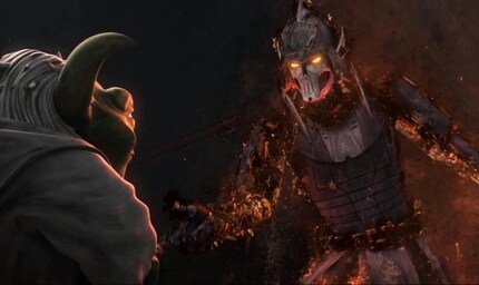Yoda crosses paths with Force spirit Darth Banes in «Clone Wars».
