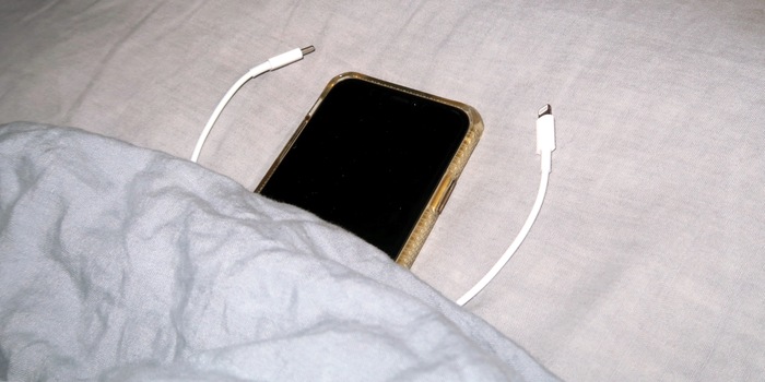 Mein iPhone und ich sind einander sehr nah.