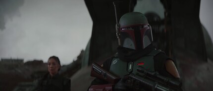 Boba Fett has even had time to repaint his armour.