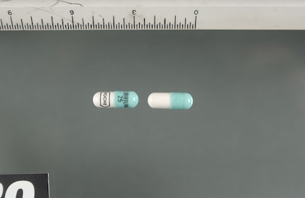 Due pillole di Librium, il modello per lo Xanzolam della serie.