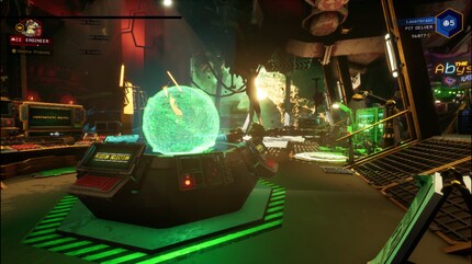 «Deep Rock Galactic» with Geforce Now on smartphones.