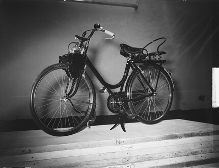 Urahn des E-Bikes: Ein Vélosolex im Jahr 1951.