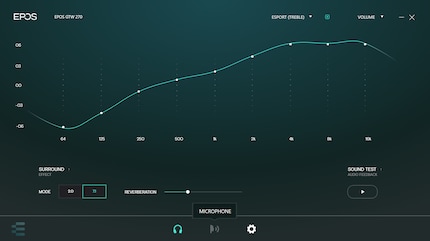 Le impostazioni del microfono non sono disponibili per le GTW 270.