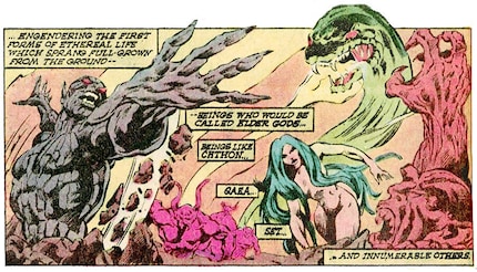 Demiurge creates the first of the Elder Gods.
