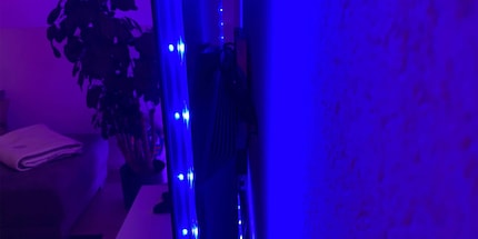 The Eve Light Strip provides lighting anywhere you want it. Image source: matthias-petrat.com