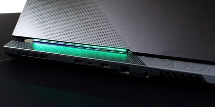 USB 3.2 Gen 1 Typ-A, USB 3.2 Gen 2 Typ-C, HDMI 2.0b und RJ45 LAN Port