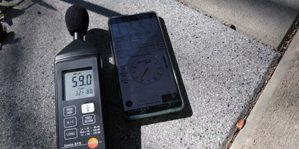 Test mit Strassenlärm
