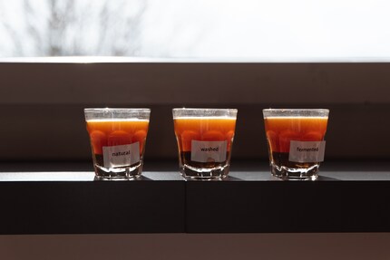 Du café prêt pour le cupping.