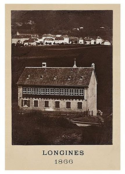 Die Longines-Manufaktur am Schüss-Ufer.