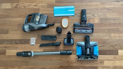 Einzelteile, soweit das Auge reicht.