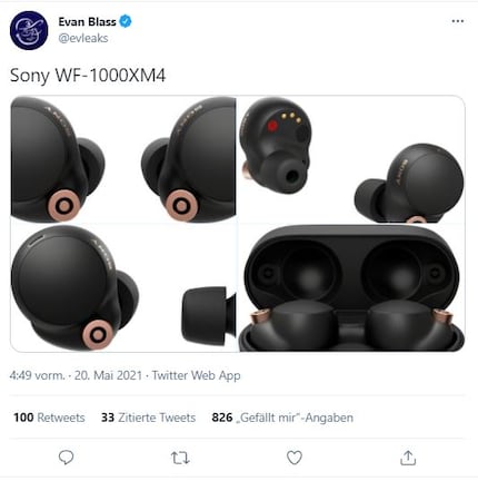 Quelle: Evan Blass, Twitter. K̶l̶e̶i̶n̶e̶r̶ ̶H̶i̶n̶t̶ ̶a̶n̶ ̶u̶n̶s̶e̶r̶ ̶E̶n̶g̶i̶n̶e̶e̶r̶i̶n̶g̶,̶ ̶T̶w̶e̶e̶t̶s̶ ̶e̶i̶n̶b̶e̶t̶t̶e̶n̶ ̶z̶u̶ ̶k̶ö̶n̶n̶e̶n̶,̶ ̶w̶ä̶r̶e̶ ̶s̶c̶h̶o̶n̶ ̶n̶o̶c̶h̶ ̶t̶o̶l̶l̶ .