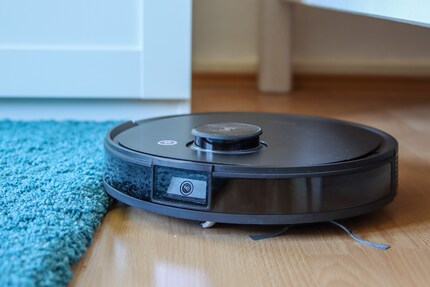 Der Teppich bleibt unbekanntes Terrain für den Saugroboter.
