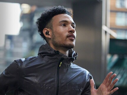 Jogging in the rain, finally possible.