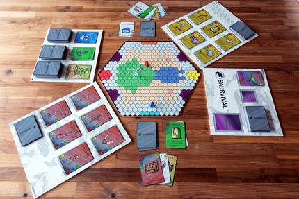 Der Prototyp von «Saurvival».