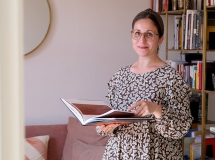 Faible für Fussschmeichler: Neshat gefallen Kelims ganz besonders.