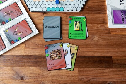 Die Zahlen auf den Karten haben grossen Einfluss auf das Spielgeschehen.