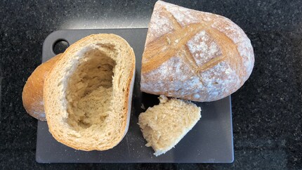 For a few wild moments I toyed with using Zopf, but realised that hollowing it out could be tricky. I also didn’t want to draw the ire of local baked-good purists.